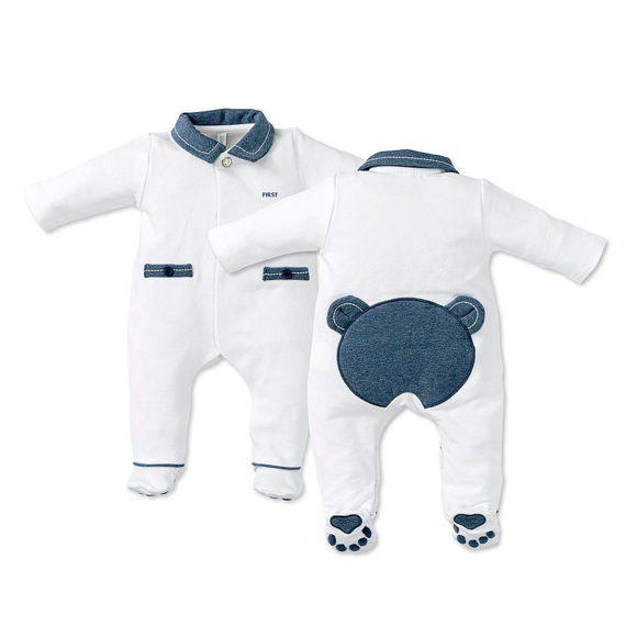 Εικόνα της Φορμάκι My First Collection Teddy White & denim