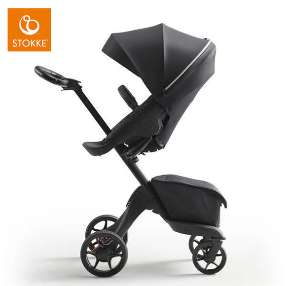 Εικόνα της Stokke® Xplory® X – Rich Black & Δώρο το Πορτ Μπεμπέ