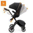 Εικόνα της Stokke® Xplory® X – Rich Black & Δώρο το Πορτ Μπεμπέ