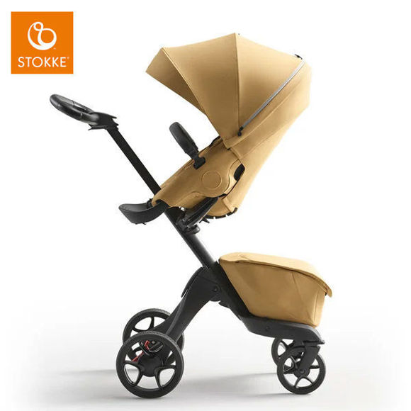 Εικόνα της Stokke® Xplory® X – Golden Yellow & Δώρο το Πορτ Μπεμπέ