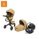 Εικόνα της Stokke® Xplory® X – Golden Yellow & Δώρο το Πορτ Μπεμπέ