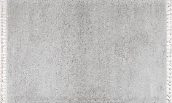 Εικόνα της Χαλί 200x280 Soft Shaggy Light Grey