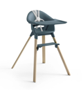 Εικόνα της Stokke Clikk high chair κάθισμα φαγητού Fjord Blue & Δώρο η Τσάντα Μεταφοράς