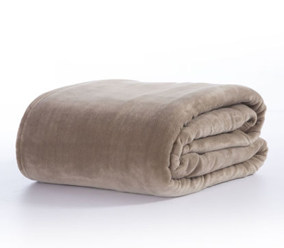 Εικόνα της ΚΟΥΒΕΡΤΑ FLEECE ΥΠΕΡΔΙΠΛΗ COSY 220x240 BEIGE