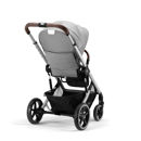 Εικόνα της Cybex Βρεφικό Καρότσι Balios S Lux New, Stone Grey / Silver Frame