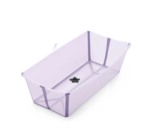 Εικόνα της Stokke Flexi Bath X-Large Lavender & Δώρο το Ένθετο Νεογέννητου