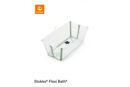 Εικόνα της Stokke Flexi Bath Με Θερμοευαίσθητη Βαλβίδα Transparent Green & Δώρο Newborn βάση