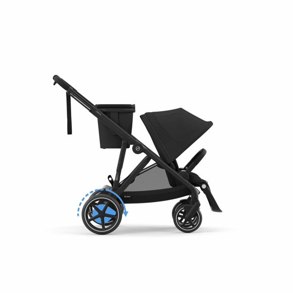 Εικόνα της Cybex e-Gazelle S BLK Παιδικό Καρότσι Moon Black