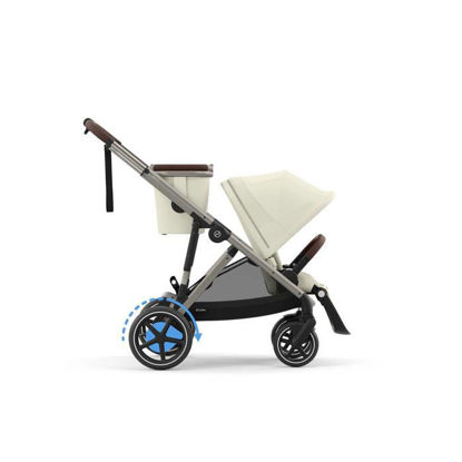 Εικόνα της CYBEX e-Gazelle S Παιδικό Καρότσι TPE Seashell Beige