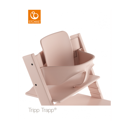 Εικόνα της Stokke Tripp trapp κάθισμα φαγητού Serene pink με Newborn Set 