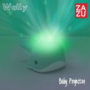 Εικόνα της Zazu Wally the Whale Προτζέκτορας Φάλαινα Φωτιστικό με Λευκούς Ήχους