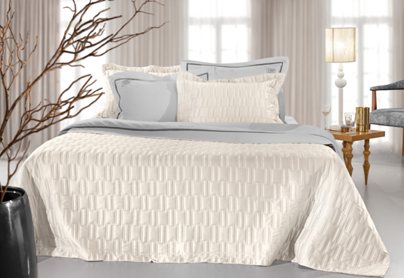 Εικόνα της Σετ Κουβερλί Brick Ivory 240x250 Guy Laroche