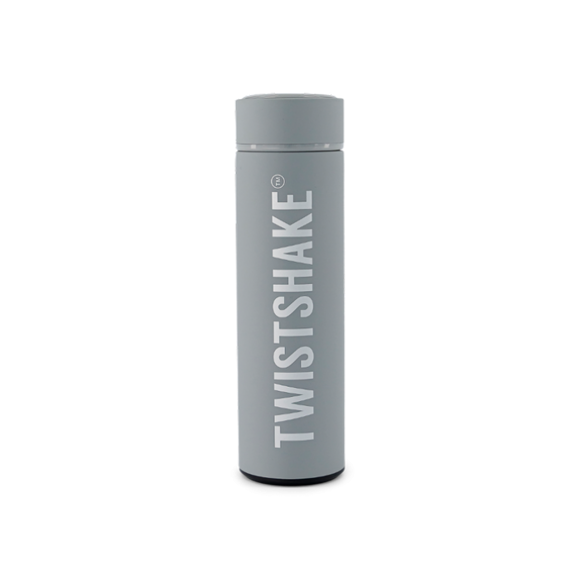 Εικόνα της Twistshake Θερμός Ζεστού/Κρύου 420ml Pastel Grey