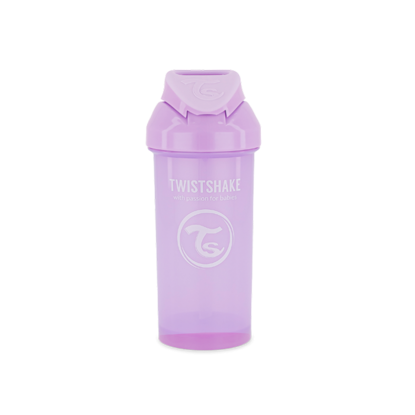 Εικόνα της Twistshake Κύπελλο Straw Cup 360ml 6+ Μηνών Pastel Purple