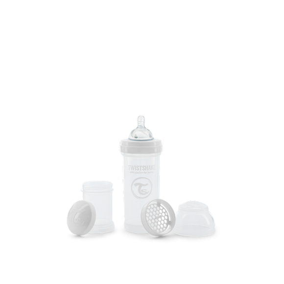 Εικόνα της Twistshake Μπιμπερό Κατά Των Κολικών 260ml White