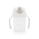 Εικόνα της Twistshake Κύπελλο Mini Cup 230ml 4+ Μηνών White με μίξερ φρούτων