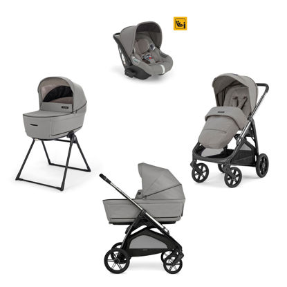 Εικόνα της Σύστημα μεταφοράς Aptica Quattro  Platinum Grey/ Litio Black Darwin Infant