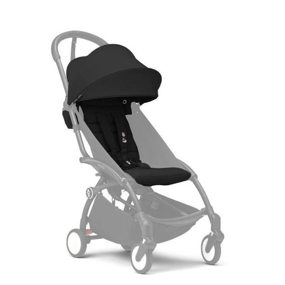 Εικόνα της Stokke YoYo Υφάσματα Για Τη Θέση 6+ Black