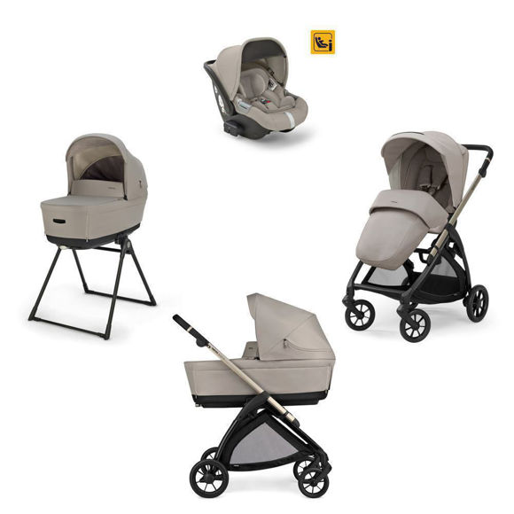 Εικόνα της Σύστημα μεταφοράς Electa Quattro Battery Beige/ Iridio Black Darwin Infant