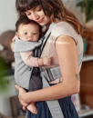 Εικόνα της BabyBjorn Μάρσιπος Mini 3D Mesh, Grey