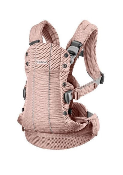 Εικόνα της BabyBjorn Μάρσιπος Harmony, Mesh, Dusty Pink