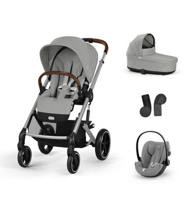 Εικόνα της Cybex Balios S Lux Σύστημα Μεταφοράς Stone Grey με κάθισμα Cloud G i-Size Plus