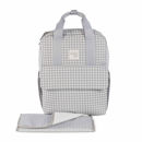 Εικόνα της Τσάντα Αλλαξιέρα Backpack  Walking Mum I Love Vichy Grey